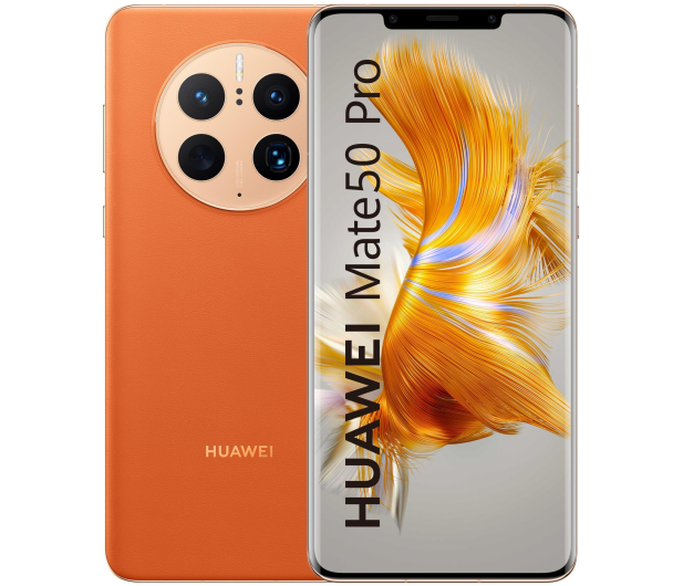 Huawei Mate 50 Pro 8/512GB pomarańczowy 120Hz - 1075405 - zdjęcie